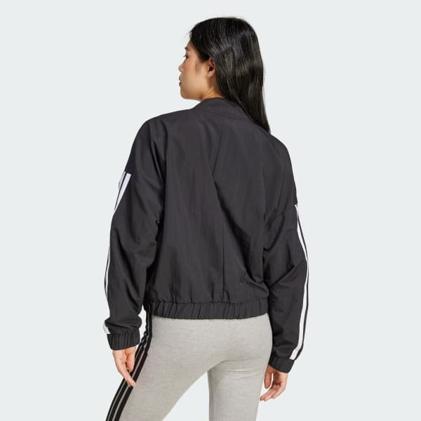 Essentials 3-Stripes Lifestyle Woven Bomber Jacket - Image 2